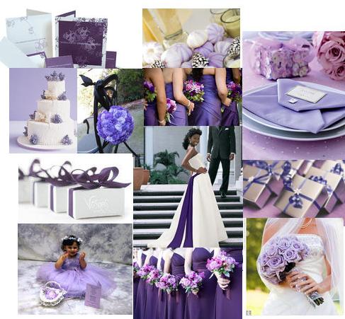 Purple Wedding Decorations on Purple Theme Wedding Decoration